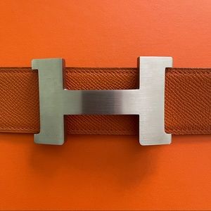 Hermes Constance H Belt Buckle & Epsom 42MM Belt Strap Size 100